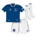 Everton Ashley Young #18 Domaci Dres za djecu 2023-24 Kratak Rukav (+ Kratke hlače)